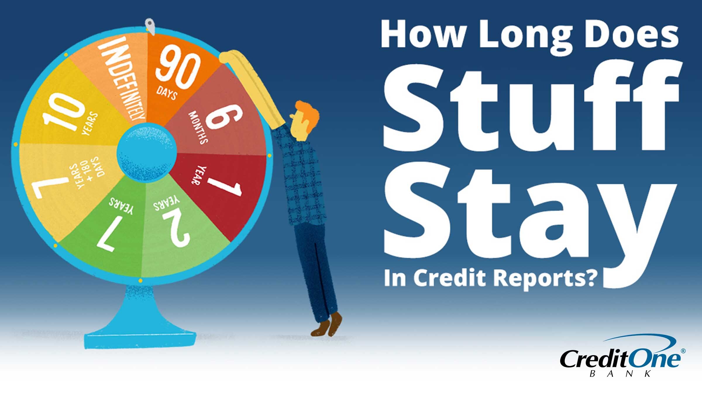 How Long Information Stays in Credit Reports [Infographic]